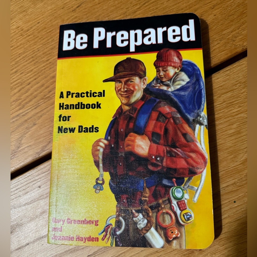 Be prepared new dad book-simple and classic.